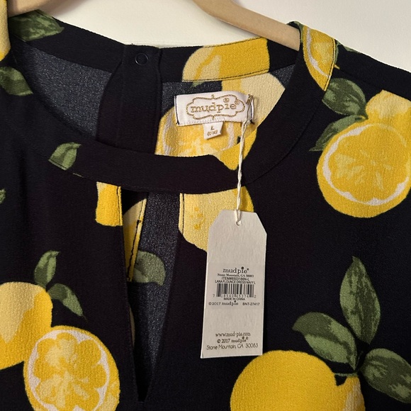 Mudpie Lemon motif dress - Picture 3 of 4
